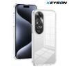 KEYSION Прозрачный чехол для телефона OPPO A60 4G Мягкий ТПУ+ПК Нескользящий HD Прозрачный Ударопрочный Задняя крышка для телефона OPPO A60