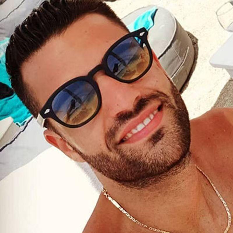 Retro Round Small Frame Outdoor Sunglasses Personalized High-End Men'S And Women'S Glasses Fashion Trend Uv Resistant Eyewear