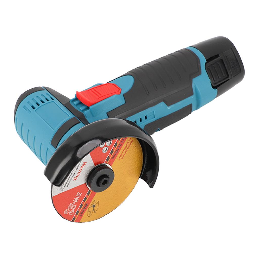 Мини-шлифовальная машина с щеткой и 2 отрезными дисками 12 В 100?Электрический шлифовальный инструмент 240 В 1500 мАч 19500 об/мин