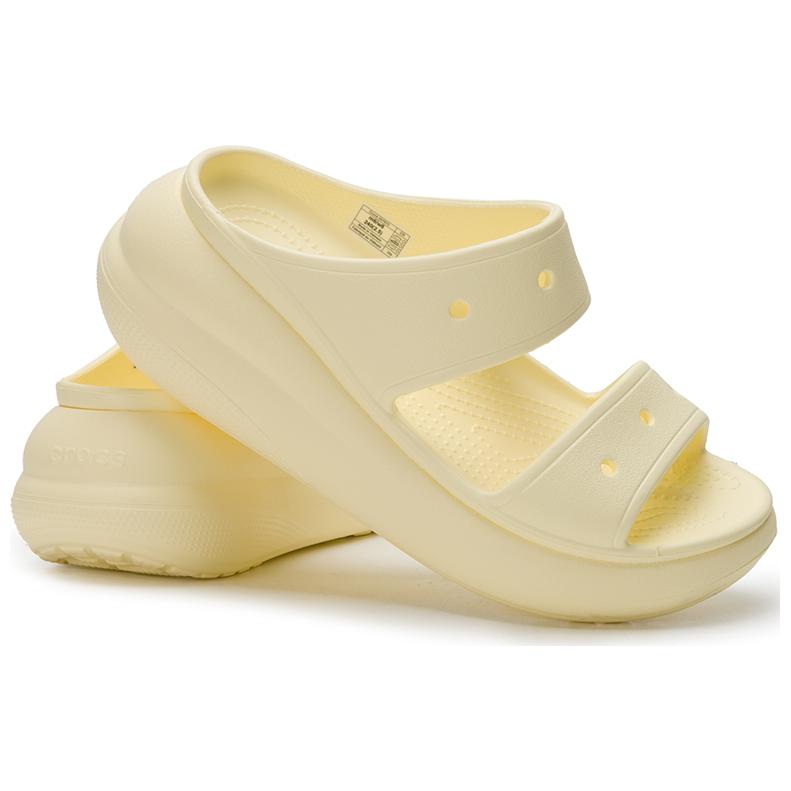 Crocs Шлепанцы женские светло-желтые
