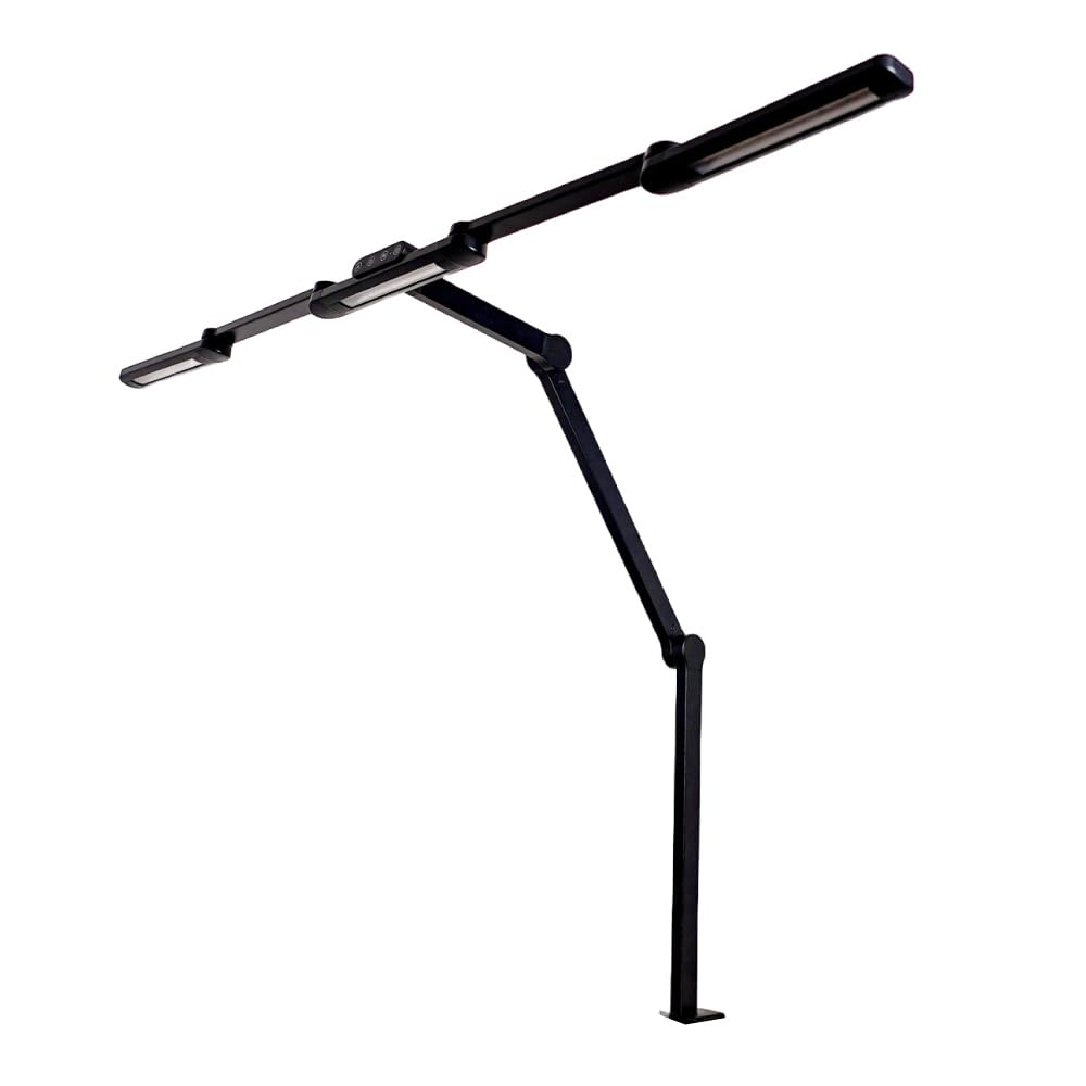 THANKO CTVLLNCBK LED 3-Sided Adjustable Desk Light with Clamp-On Design for Web Conferencing and Video Recording