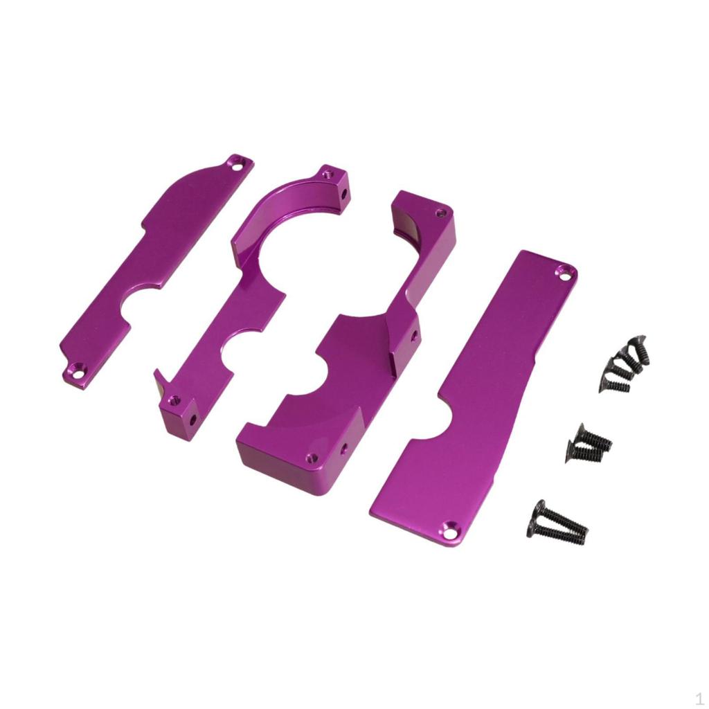 RC Car Gear Cover Alloy Shell DIY Accs Easy To Use Upgrade Part Accessory Parts Protector for