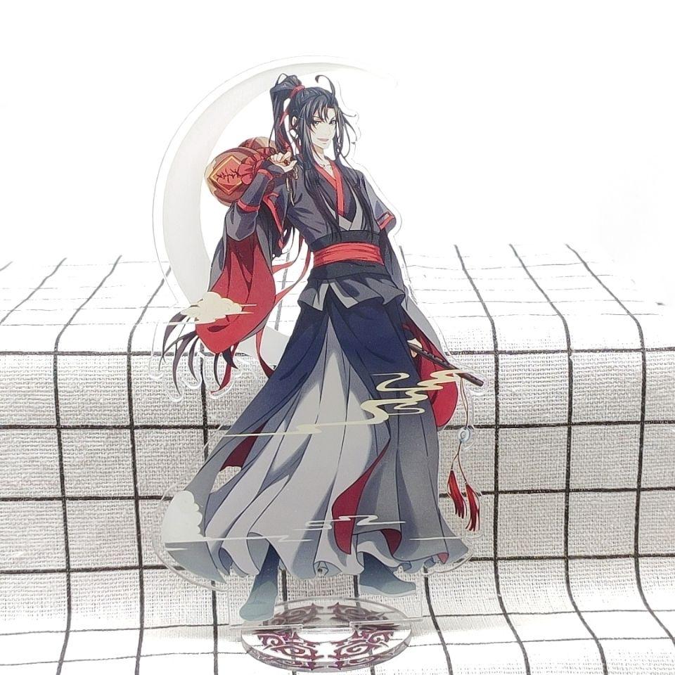 1 шт. Mo Dao Zu Shi, акриловая фигурка-подставка, экшн-игрушка, Grandmaster of Demonic Wei Wuxian Lan Wangji, стоячая тарелка, украшение для рабочего стола