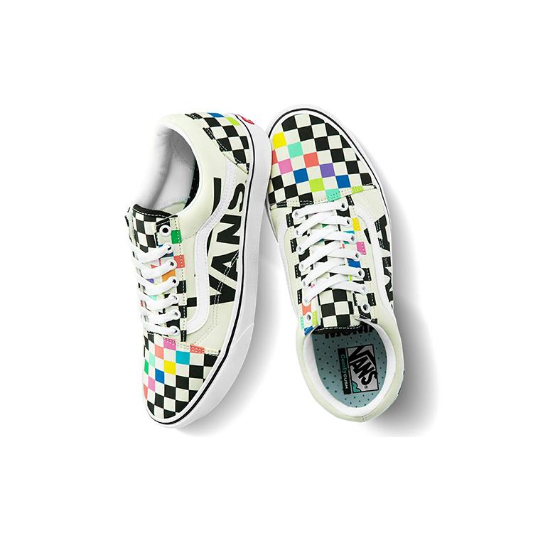 Old Skool MoMA x Old Skool ComfyCush Vans 'Цветная клетка' VN0A3WMA1PJ