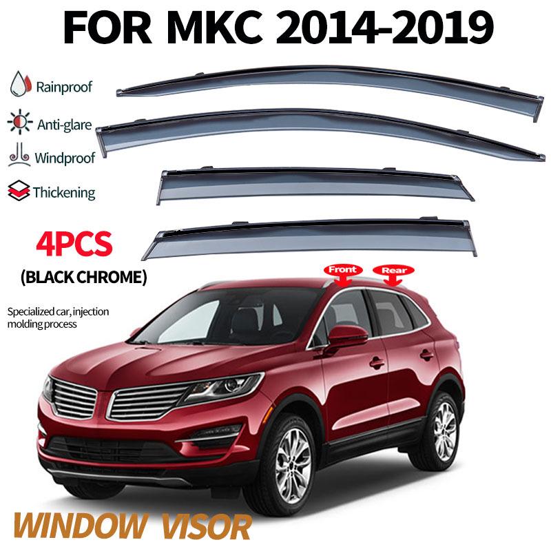 Дефлекторы окон (ветровики) для Lincoln MKC 2015-2019