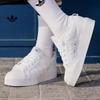 Adidas NIZZA PLATFORM Спортивные холщовые женские кроссовки - Adidas Трилистник FV5322