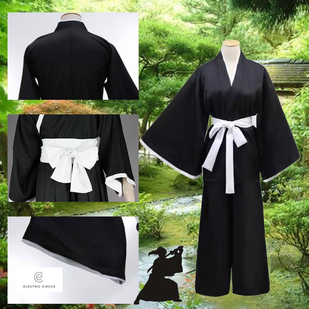 Самурайский косплей Хэллоуин Практика Школьный Культурный Японская одежда Период практики Сакамото Тайга Кимоно Смешной косплей Хакама Старшая школа Инаризаки