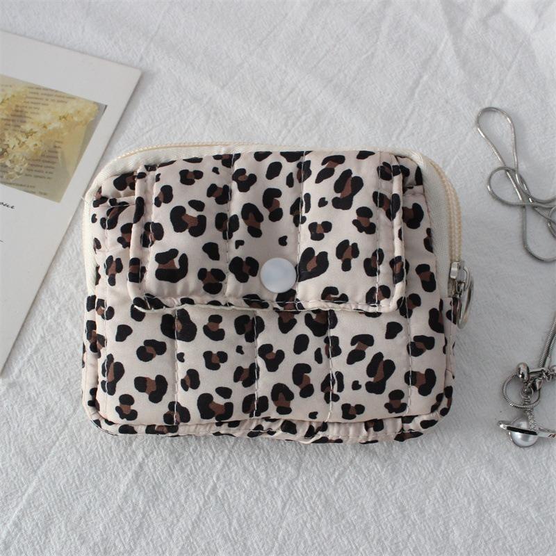 Милая мультяшная цветочная стеганая сумка для хранения документов, кошелек для карт, кошелек для монет, держатель удостоверения личности, держатель водительского удостоверения, держатель значка