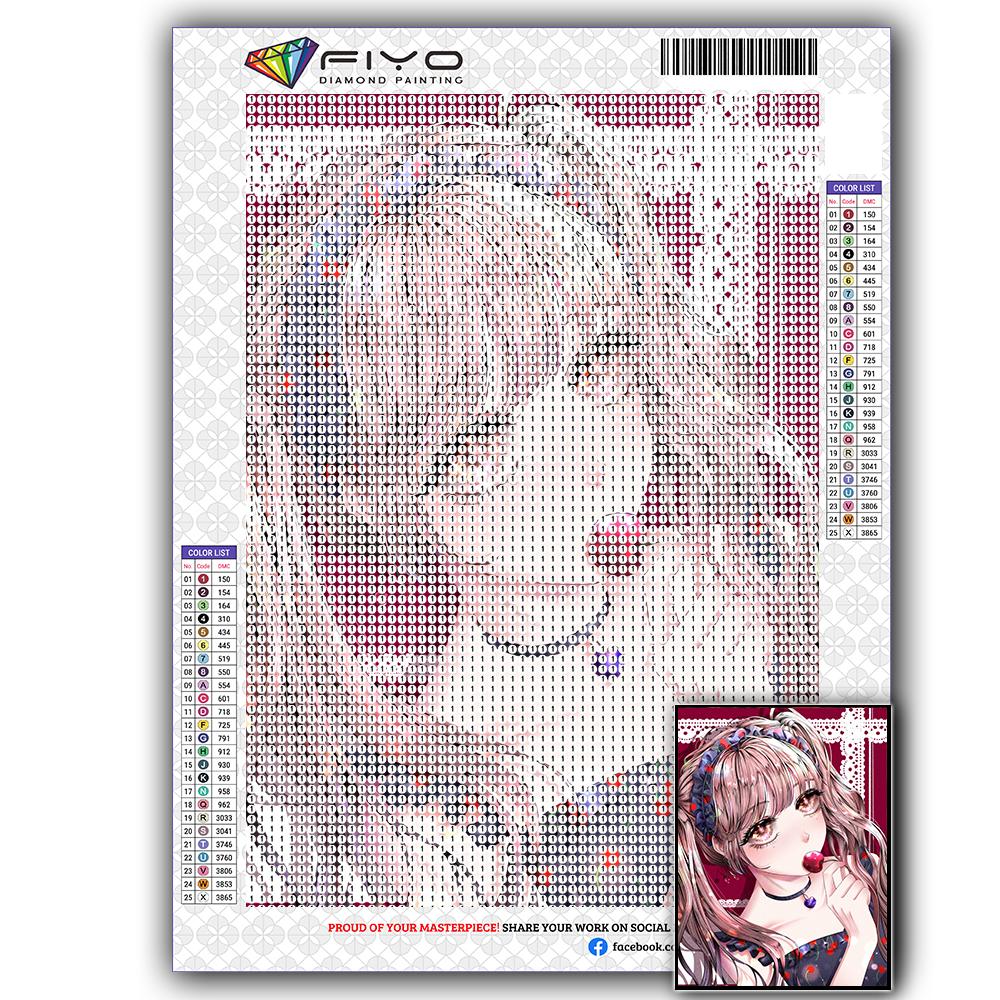Набор для алмазной живописи Девушка-девушка 5D DIY Алмазная вышивка Портретные фотографии Стразы Мозаичное украшение