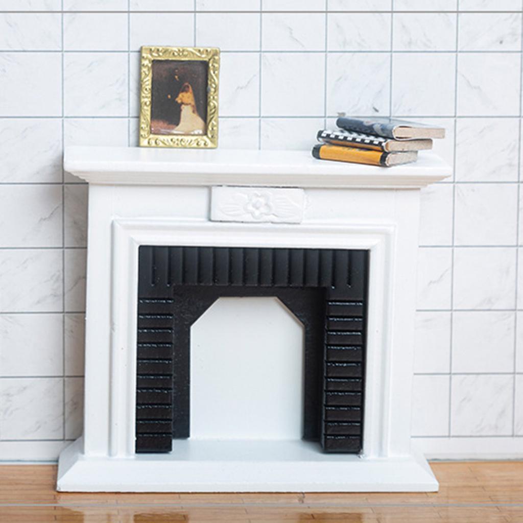 Кукольный домик миниатюрная мебель модель камина украшение для праздничной вечеринки игрушечный орнамент для детского сада школьника