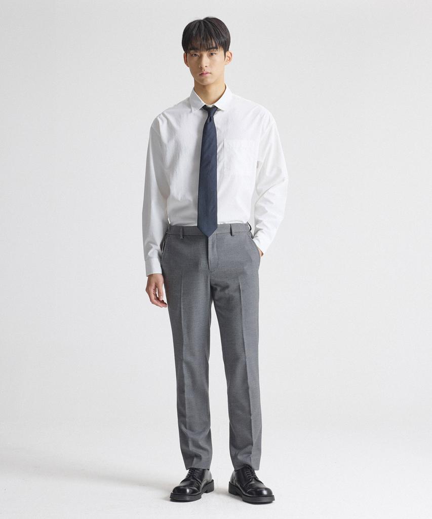 STCO Diems Soft Touch Melange Twill Slacks_Gray (Classic Fit)