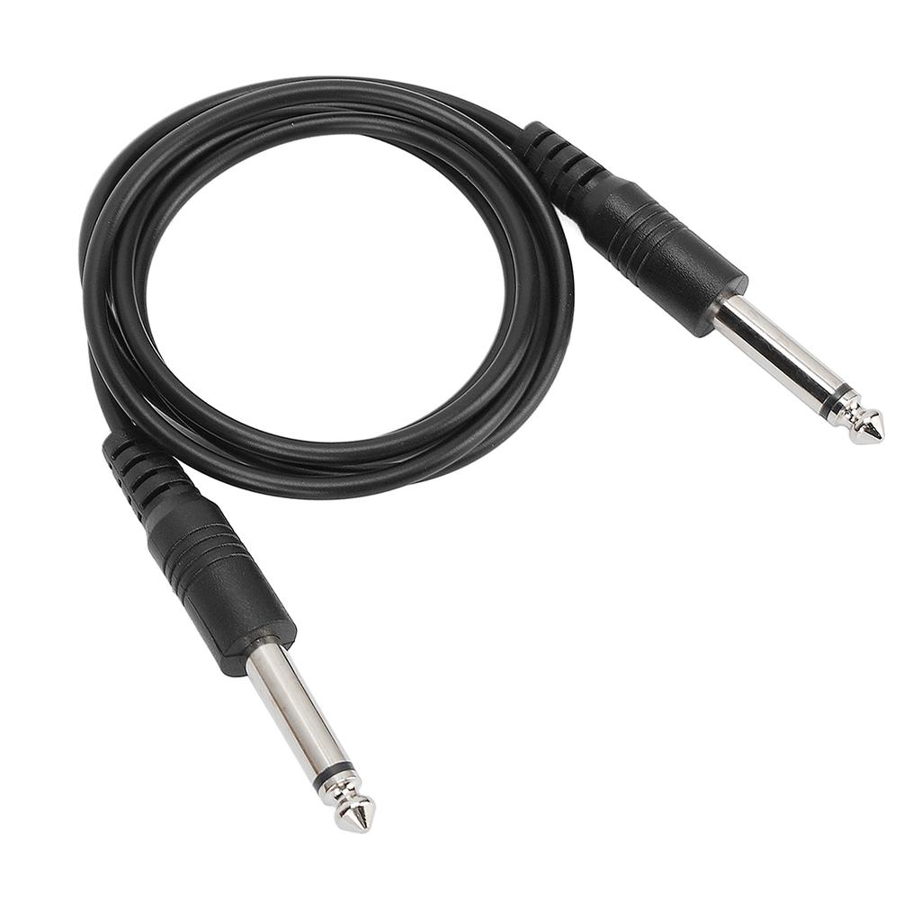 6.35mm Guitar Instrument Cable 1/4in Straight to Straight Guitar Cord for Electric Guitar Bass Guitar Electric Mandolin 3.3ft