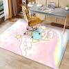 Sanrio Hello Kitty3 Printed Absorbent Washable Carpet, Non-Slip Bathroom Mats, Kitchen Rugs, Yoga Mat,Living Room Entrance, Camping Picnic Rugs