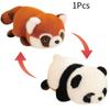 Adorable Realistic Panda Plush Toy Cuddly Reversible Raccoon Stuffed Animal