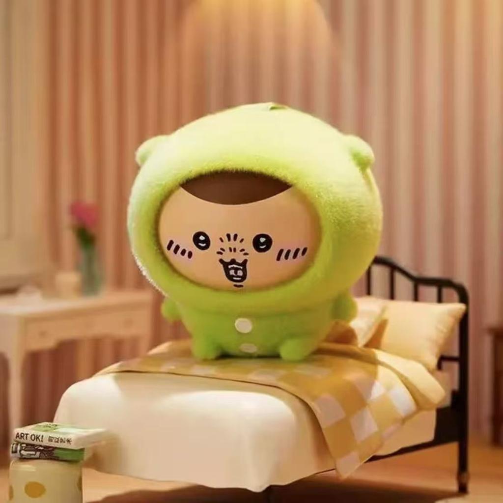 Супер милый маленький кулон-брелок с восемью меняющимися лицами, кукла в подарочной коробке, милая серия пижам Ji Yi Kawa, использование, трендовая игра