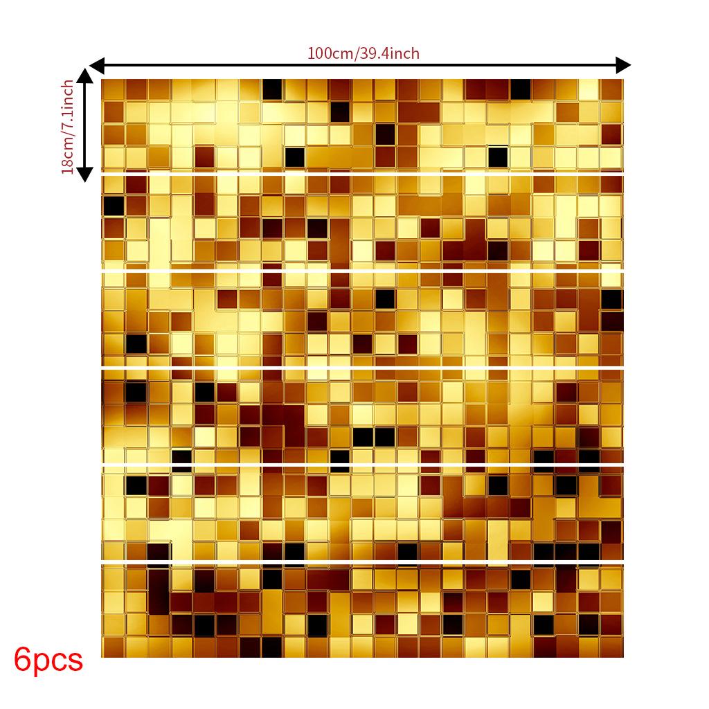 Creative Home 3D Self-Adhesive Waterproof Stair & Floor Tile Stickers