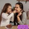 Силиконовая форма на 12 ячеек для гранола-батончиков, прямоугольная форма для энергетических батончиков, формы для батончиков из злаков, для ганаша, шоколадных батончиков, трюфелей, чизкейка