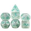 DND Dice 7pcs Game Dice Set Glitter Digital Polyhedral Dice for DND RPG Board Game Accessories