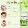 Vitamin C and E Aloe Vera Gel For Face & Body Hydrating Moisturizing Repairing Sunburn Relief Acne Care For Sensitive Skin 200g less