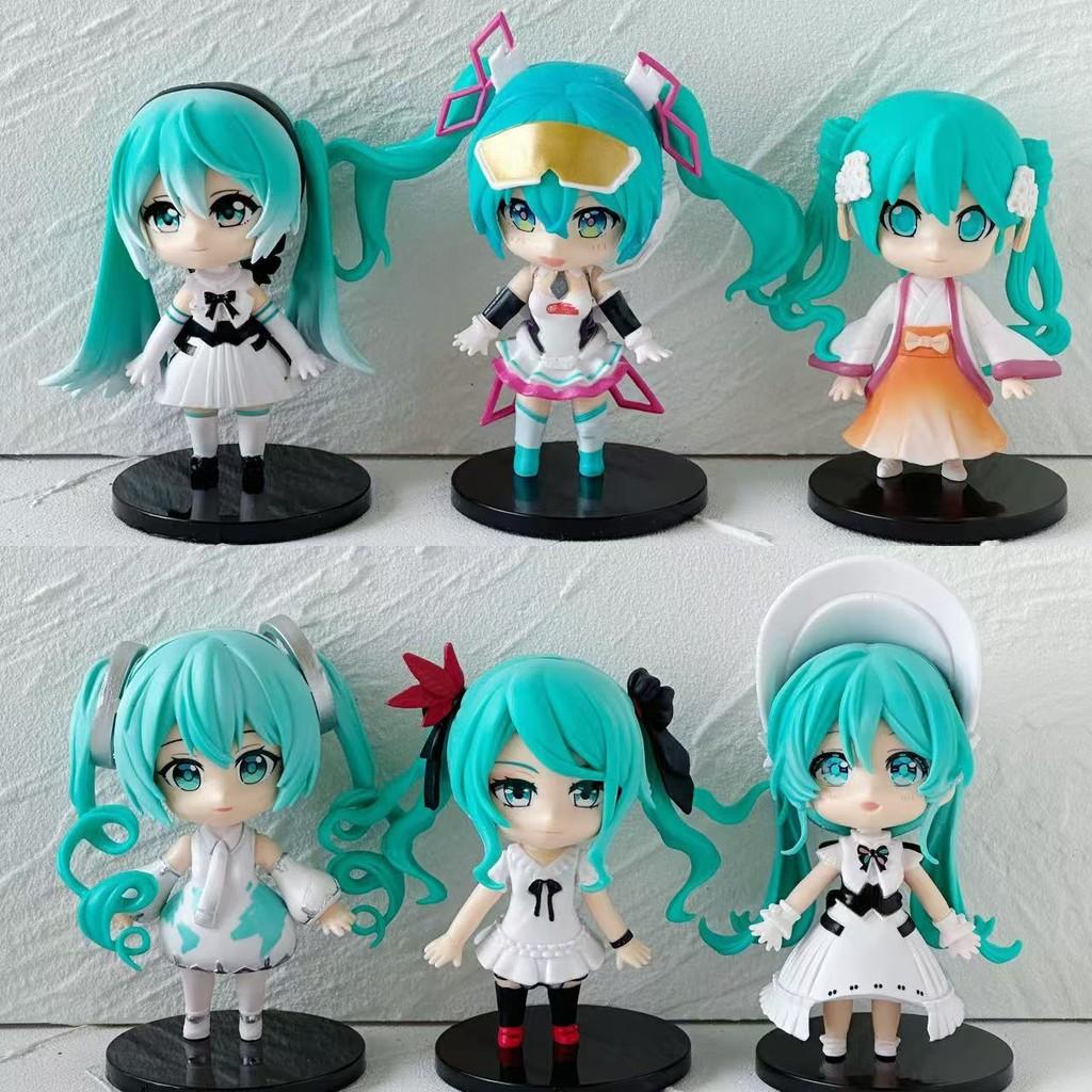 Miku Action Hatsune Figure Cartoon Model Toy Decoration Children Gifts Ornament
