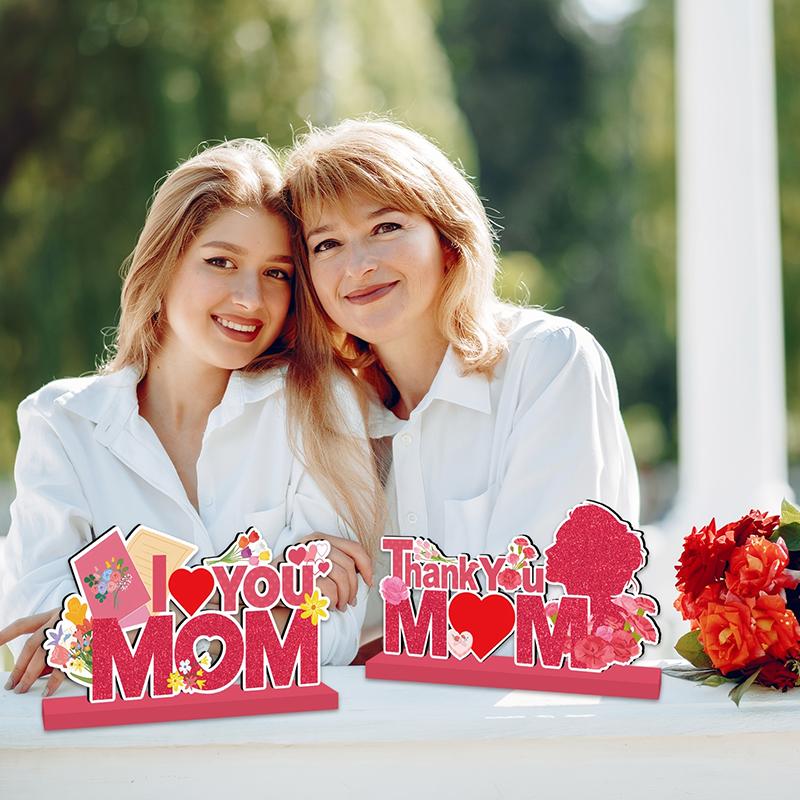 Mother's Day DIY Handmade Multiple Styles Decorative Cartoon Floral Pattern Ornaments Gift Chic Crafts Unique Creative Decorations