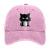Хлопковая бейсболка Snapback Милый кот Регулируемая хлопковая кепка Бейсболка с принтом Кофе Кот для мамы бабушки любителя кошек