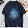 Summer Is Beach And Sea Printing Mens T-Shirt Casual Fashions T Shirts Soft O-Neck Top Oversized  Man