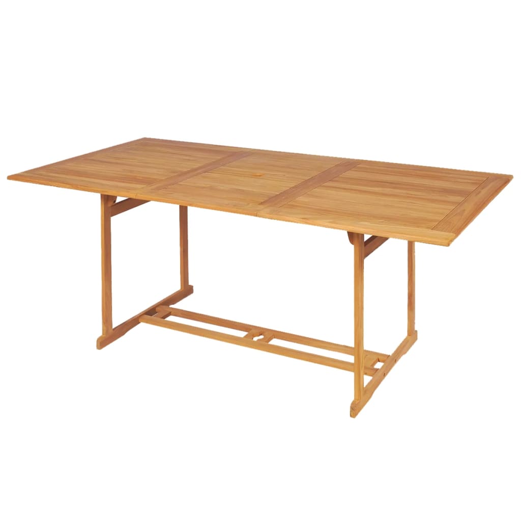 9 piece Teak Wood Outdoor Dining Set