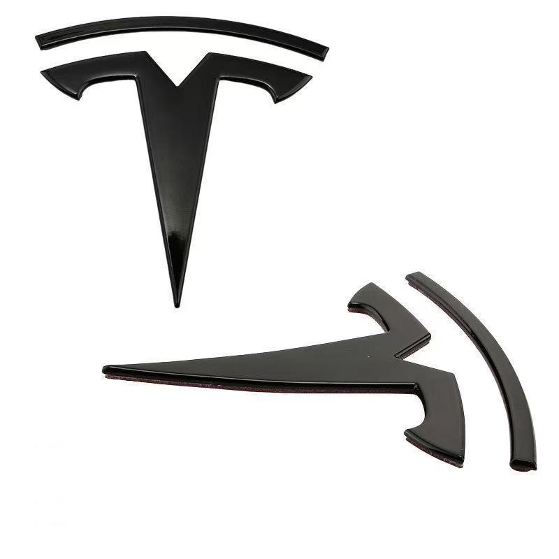 CGYJL1 For Tesla SpaceX Model 3 Highland 2023 Model S X Y Y P75D P85D P90D Car hood label rear tail label Emblem Sticker Accessories