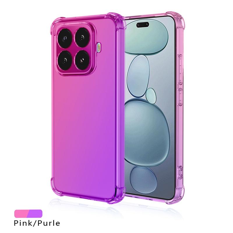 Чехол Gradient Airbag из ТПУ для Xiaomi 15T Pro Mi 15T 5G, Защитный ударопрочный чехол Fundas Coque Capa