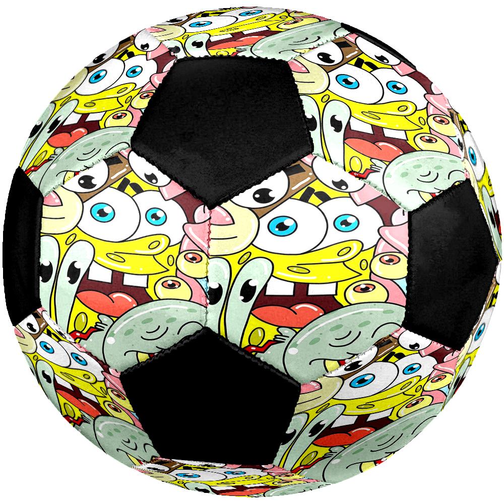 SpongeBob SquarePants Theme Size 5 Soccer Ball, Suitable for Both Indoor and Outdoor Matches, a Gift Suitable for Everyone.