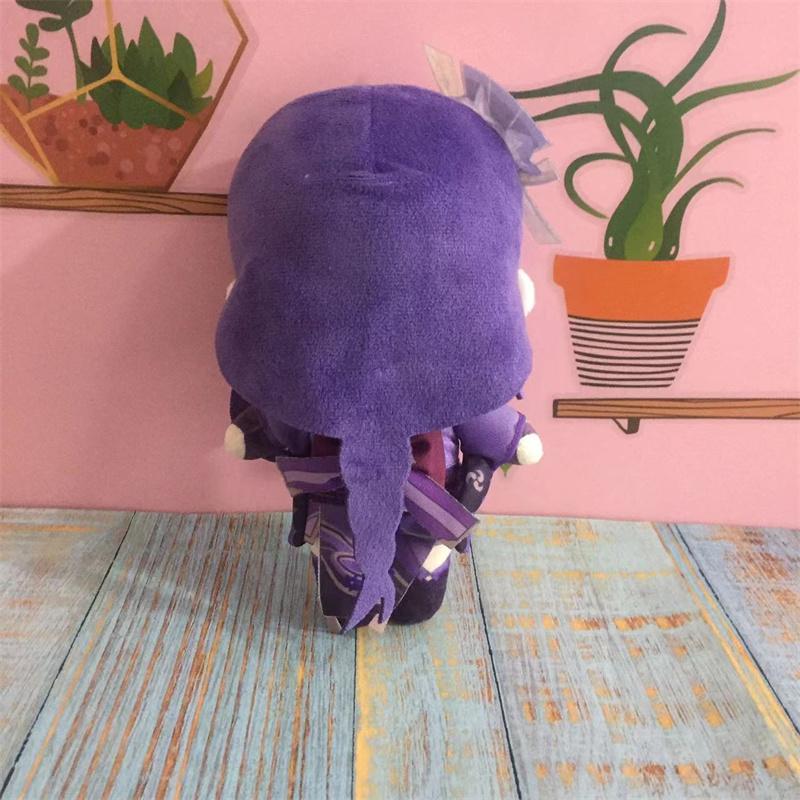 Игровой Аниме Геншин Импакт Плюшевая Кукла Игрушка 20см Яэ Мико Райдэн Гэнсёгун Билзул Милая Мягкая Набивная Подушка Детский Подарок Косплей