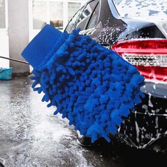 Рукавица для мойки автомобиля, безворсовая, с высокой впитывающей способностью, с высокой плотностью, для удаления грязи, неабразивная, машинная стирка, автомобиль