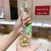 Семейство Чжоу Брелок-подвеска из 999 чистого золота - Элегантный подарок для девушки