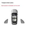 Ideal L6 Car Window Sunshade - Ice Crystal Design for Heat Insulation & Privacy