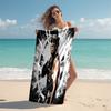 Beach Towel with Hulk Hogan1 Pattern - soft,absorbent,machine washable Lightweight&Modern,swimming,Travel Essentials