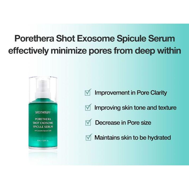 Meditherapy Сыворотка с экзосомами и микроиглами Porethera Shot Exosome Spicule Serum