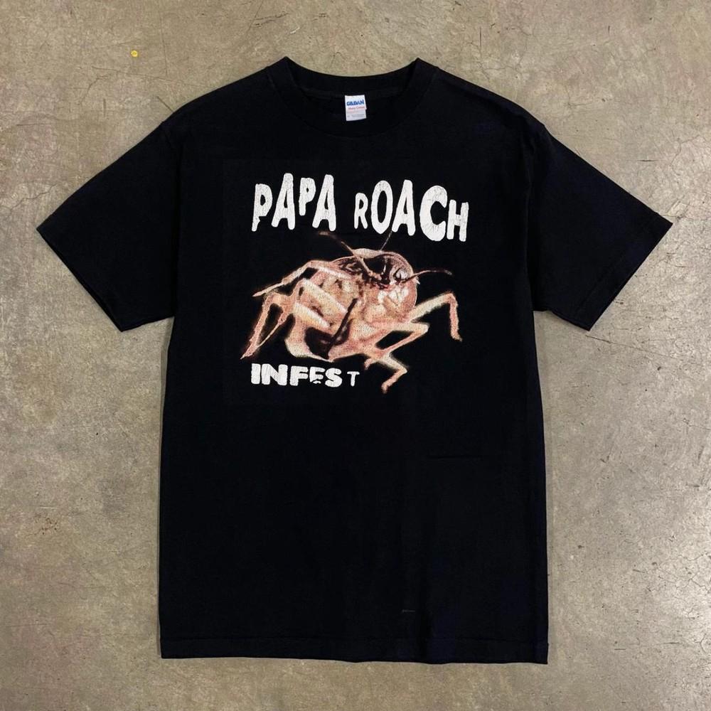 Papa Roach Infest 90s Рок-музыка Футболка Унисекс Футболка