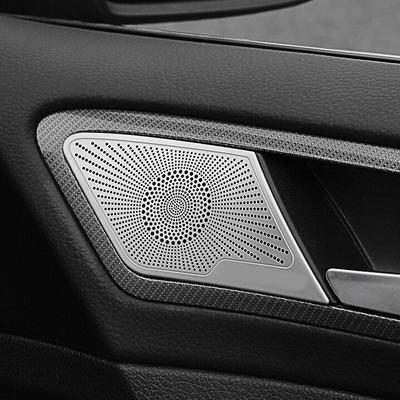 Внутренние дверные ручки автомобиля, чехлы на аудиодинамики для VW Volkswagen Golf7 Golf 7 2014 2015 2016 2017 2018 наклейки