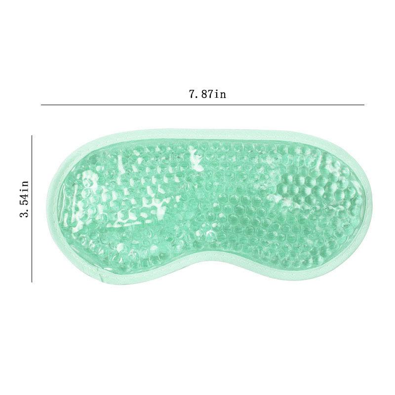Cold and hot compress eye mask Sleep eye pillow PVC gel ice bag eye mask
