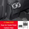 Car Rear Air Conditioner Vent Outlet Panel Cover Frame For Mercedes Benz A C E Class GLA GLB GLC W205 W213 X254 Auto Accessory