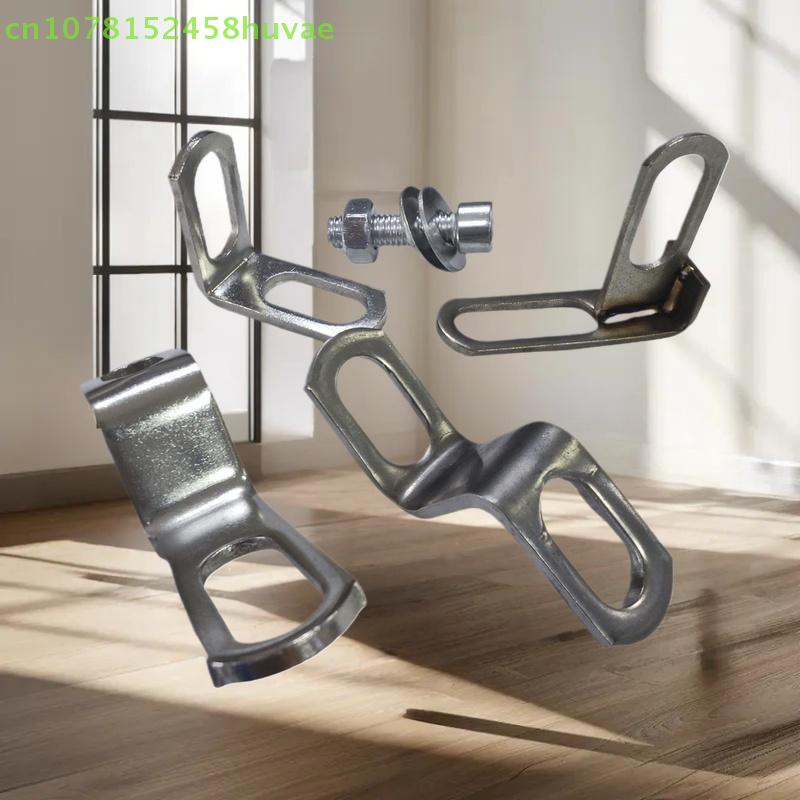 1/2/3 Pcs Z/L Type Motorcycle Modified Exhaust Pipe Bracket Stainless Steel Fixing Bracket Motorcycle Spare Parts