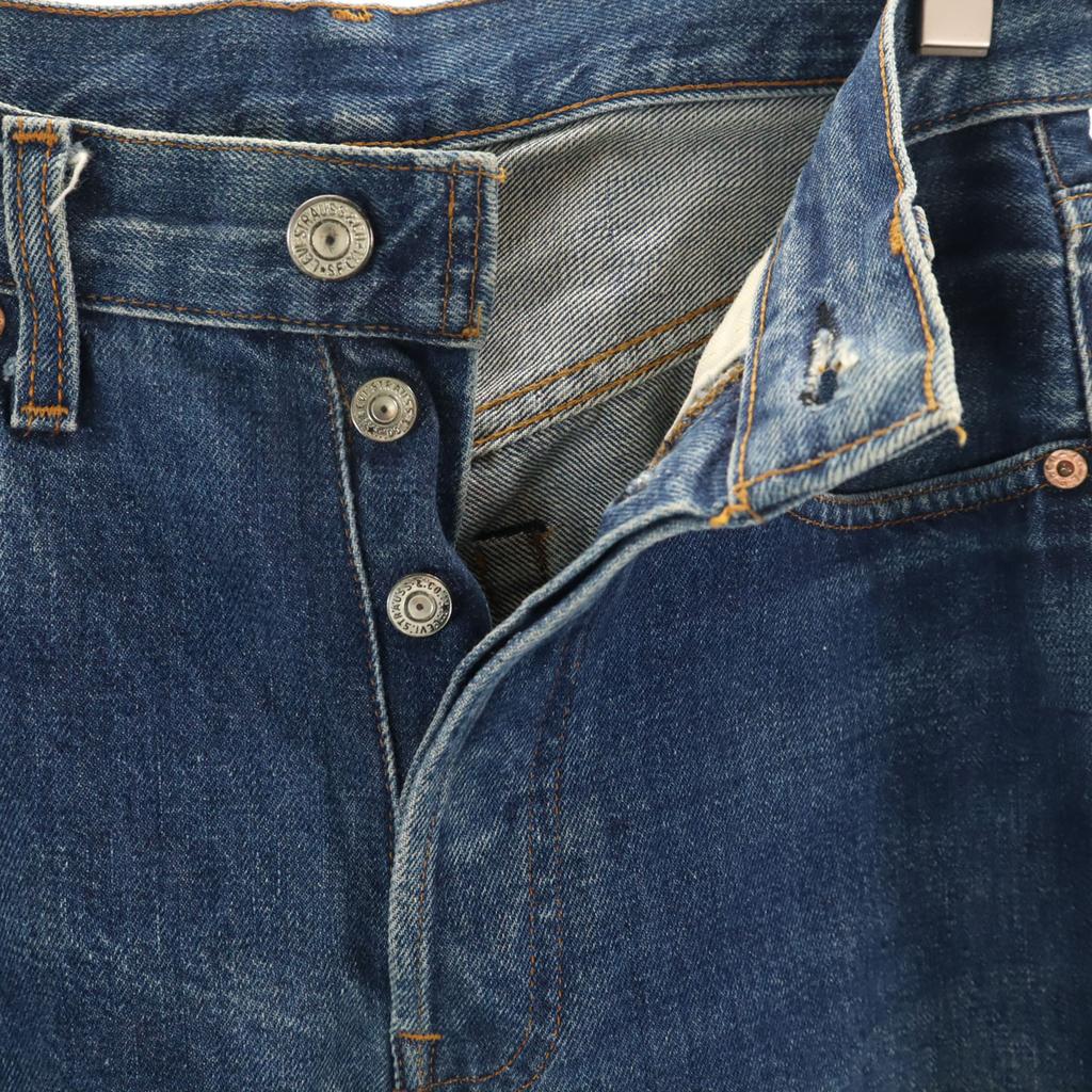 Levi's 90-е 501 Сделано в США Фабрика Валенсия 555 Старые джинсы Мужские Б/У