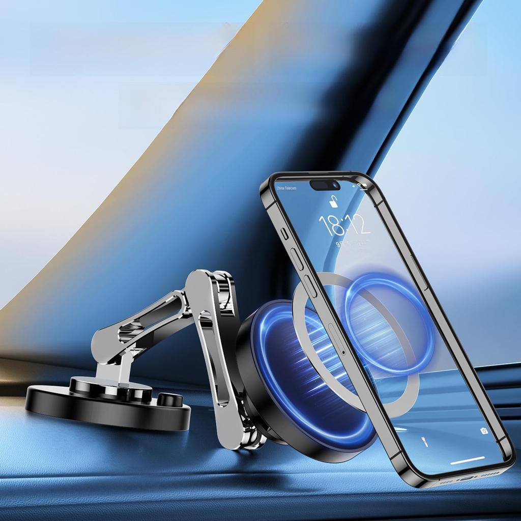 Универсальное магнитное беспроводное автомобильное зарядное устройство для телефона