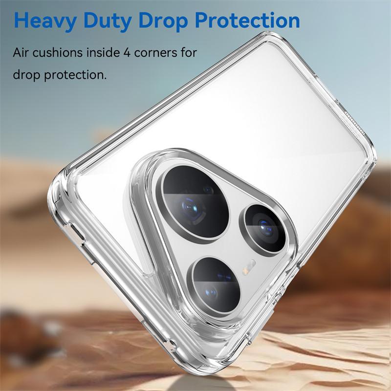 For Huawei Pura 80 Pro Plus Case Huawei Pura 80 Pro Cover TPU Border Acrylic Backplane Protective Phone Cases Pura 80 Pro+