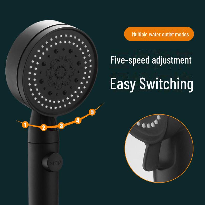 Комплект насадок для душа с дождевой головкой для ванны, шланг для водонагревателя и душевая головка Yuba