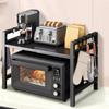 Retractable Metal Kitchen Storage Rack Adjustable Oven Storage Shelf  Seasoning Storage
