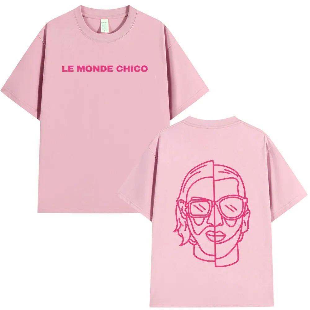 Le Monde Chico T Shirt French Rapper PNL Album Graphic Print T-shirt Men Women Hip Hop Fashion Best Selling Loose Clothes Unisex