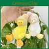Unique Short Plush Duck Toy Keychain Adorable Cartoon Animal Doll Gift For All Ages