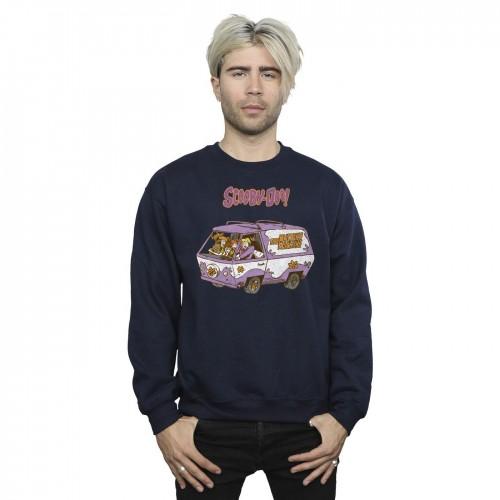 Scooby Doo Mens Mystery Machine Van Sweatshirt